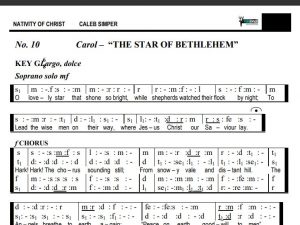 Preview THE STAR OF BETHLEHEM - CALEB SIMPER